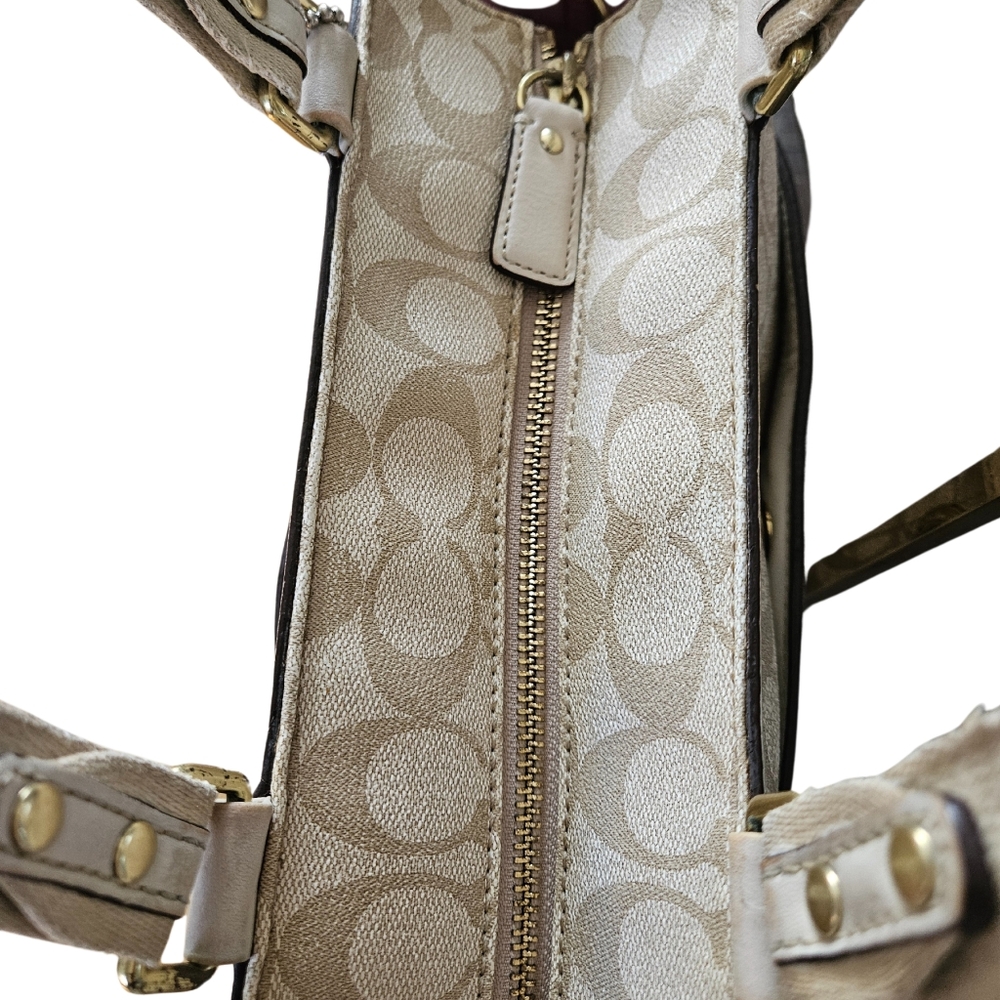 Pre-loved Vintage COACH CHELSEA HERITAGE  Leather Signature Tote - Picture 5 of 16